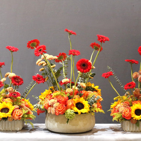 3 Flower Sets
