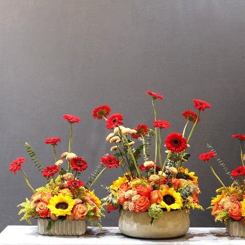 3 Flower Sets