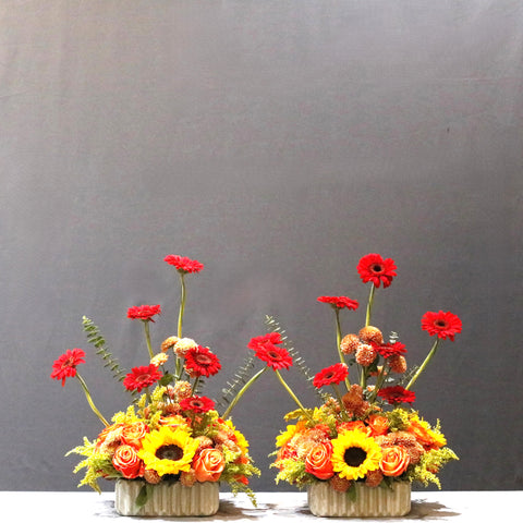 Duo Flower Art